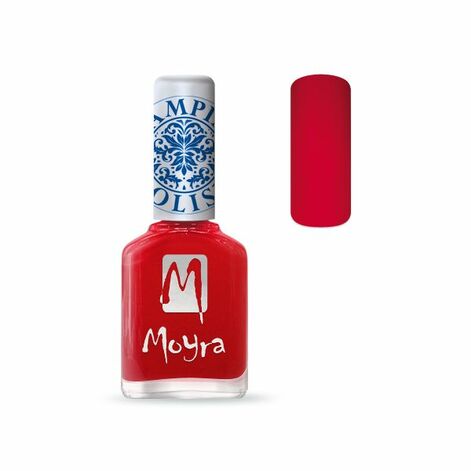 Moyra Stamping Nail Polish, Küünetemplilakk 02 Red